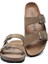 K14943 Kifidis Soft Step Kadın Çift Bantlı Mantar Terlik 36-41 2