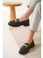 Lance Premium Kadın Siyah Loafer 4
