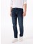 Lacivert Erkek Dar Paça Slim Fit Denim Pantolon Vegas Slim - 1305 3