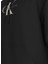 Dıstressed Monologo Baskılı Relaxed Kapüşonlu Siyah Erkek Sweatshirt J30J326875BEH 3
