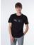 Siyah Erkek Relaxed Baskılı T-Shirt M4WM-TST-1563 3