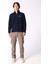 Lacivert Erkek Dik Yaka Basic Polar Sweatshırt D4WM-SWT3993 2