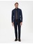 Lacivert Slim Fit Uzun Kollu Gömlek 4