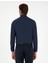 Lacivert Slim Fit Uzun Kollu Gömlek 5