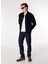 Koyu Indigo Erkek Düz Paça Regular Fit Denim Pantolon J4WM-PNT4122 1