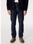 Koyu Indigo Erkek Düz Paça Regular Fit Denim Pantolon J4WM-PNT4122 3