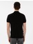 Siyah Slim Fit Düğmeli Polo Yaka Triko Tişört 5