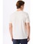 D5SM-TST3736 Kırık Beyaz Bisiklet Yaka Relaxed Fit Baskılı Erkek T-Shirt 5