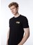 Bisiklet Yaka Siyah Erkek T-Shirt 3DPT07PJM9Z 1