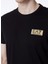 Bisiklet Yaka Siyah Erkek T-Shirt 3DPT07PJM9Z 4