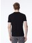 Bisiklet Yaka Siyah Erkek T-Shirt 3DPT07PJM9Z 5