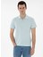 Yeşil Erkek Slim Fit Polo T-Shirt Tıssel 1