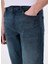 Lacivert Erkek Dar Paça Slim Fit Denim Pantolon Vegas Slim - 1311 4