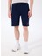 Lacivert Erkek Sweat Şort D4SM-SHT3221 3