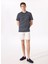 Lacivert Erkek Basic Çizgili T-Shirt F5SM-TST 2740 3