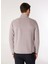Gri Erkek Dik Yaka Basic Polar Sweatshırt D4WM-SWT3994 5