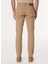 Bej Erkek Dar Paça Slim Fit Denim Pantolon Washington Straight-30 4