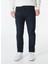 Lacivert Erkek Dar Paça Slim Fit Denim Pantolon Michigan Slim - 1322 2