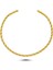 Lisa Lina Twisted Chubby Choker Burgu Formlu Altın Kaplama Kolye 1