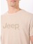 Bej Erkek Relaxed Baskılı T-Shirt J5SM-TST7322 4