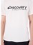 Beyaz Erkek Bisiklet Yaka T-Shirt D4SM-TST3290 4
