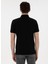 Siyah Erkek Slim Fit Jakarlı Polo T-Shirt Asır 5