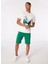 Beyaz Erkek Bisiklet Yaka Relaxed Fit Baskılı T-Shirt D4SM-TST3278 2