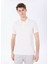 Beyaz Erkek Basic Düz Polo T-Shirt Legolas Y 1