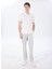 Beyaz Erkek Basic Düz Polo T-Shirt Legolas Y 2