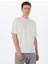 Ekru Erkek Relaxed T-Shirt Te_cotton 3