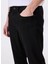 Siyah Erkek Dar Paça Slim Fit Denim Pantolon Vegas Slim - 1303 4