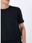 Siyah Erkek Standart T-Shirt Mr Fıguı 4