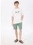 Ekru Erkek Bisiklet Yaka Relaxed T-Shirt D5SM-TST3742 2