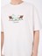 Ekru Erkek Bisiklet Yaka Relaxed T-Shirt D5SM-TST3742 4