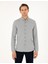 Haki Oxford Slim Fit Uzun Kollu Gömlek 1