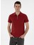 Kırmızı Erkek Slim Fit Polo T-Shirt Tıssel 1