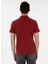 Kırmızı Erkek Slim Fit Polo T-Shirt Tıssel 5