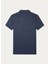 Lacivert Erkek Slim Fit Polo T-Shirt HM563274 3
