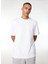 Beyaz Erkek Regular Fit T-Shirt W241673100 Beyaz T-Shirt 2