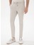 Bej Erkek Slim Fit Çizgili Chino Pantolon Gavın 2