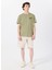 Haki Erkek Relaxed Baskılı T-Shirt M5SM-TST1929 2