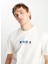 Ekru Erkek Relaxed T-Shirt W2510719102 Relaxed Fit Grafik Logo 4