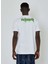 Bisiklet Yaka Beyaz Erkek T-Shirt UMP24056TS 3