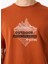 Turuncu Erkek Relaxed Baskılı T-Shirt D5SM-TST3842 4