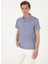 Lacivert Erkek Slim Fit Polo T-Shirt Vespas 3