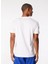 Bisiklet Yaka Beyaz Erkek T-Shirt UMP24014TS 5