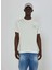 Bisiklet Yaka Kırık Beyaz Erkek T-Shirt UMP24031TS 1