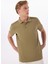 Haki Erkek Basic Polo T-Shirt MML5SM-TST 9546 3