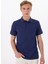 Lacivert Erkek Basic Polo T-Shirt MML5SM-TST 9546 1