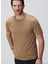 Kahve Erkek Slim Fit T-Shirt 1094077 1